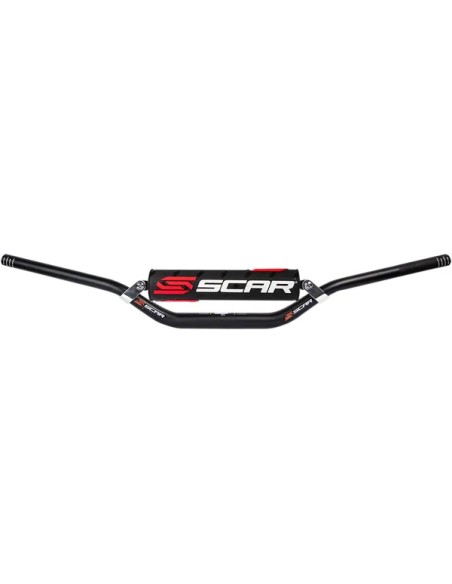 SCAR RACING Lenker - HANDLEBAR X2 VILLO BK/BK PAD