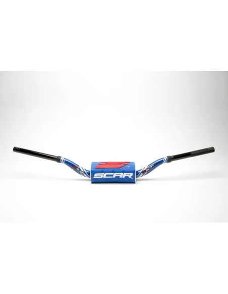 SCAR RACING Lenker - HANDLEBAR O2 LOW BL/BL PAD