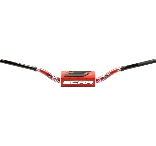 SCAR RACING Lenker - HANDLEBAR O2 LOW RD/RD PAD