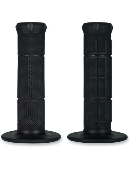 SCAR RACING Griffe - GRIP HALF WAFFLE BK