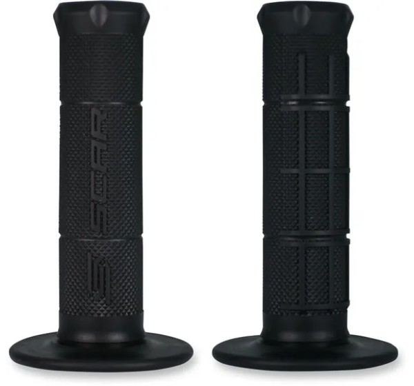 SCAR RACING Griffe - GRIP HALF WAFFLE BK