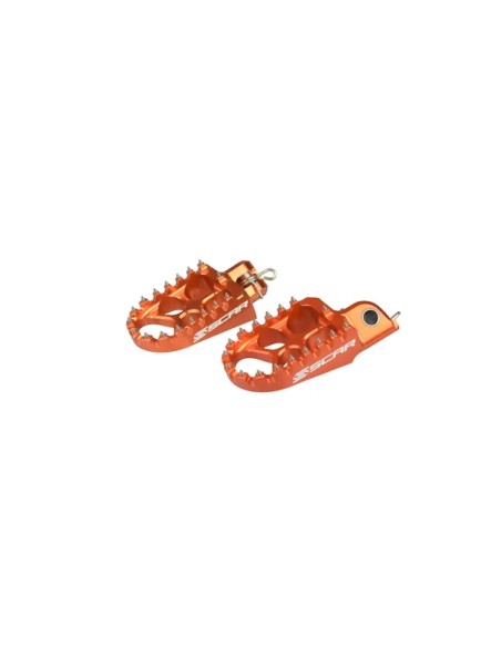 SCAR RACING Fußrasten für KTM SX 85 17/14 2003-2017