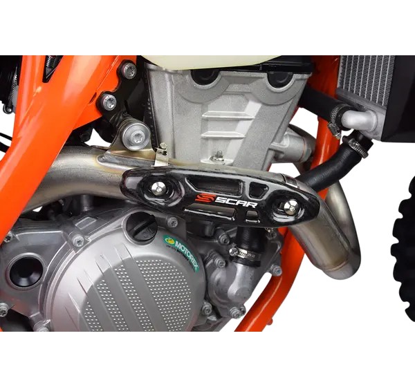 SCAR RACING Hitzeschilde - CARBON UNIV EXHAUST GUARD