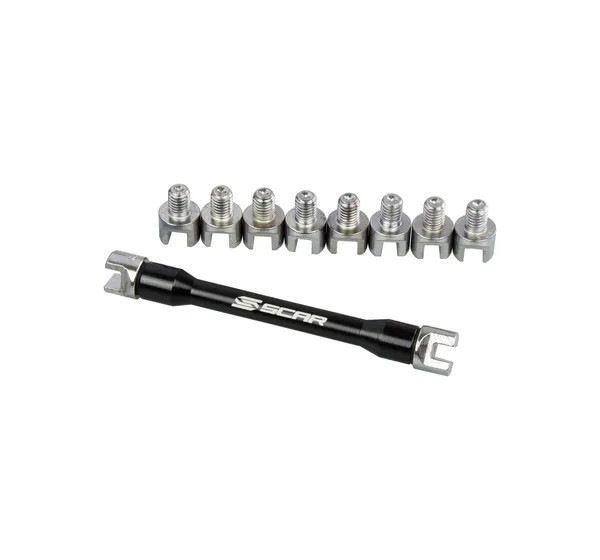 SCAR RACING Tools - SPOKE WRENCH AND TIPS KIT