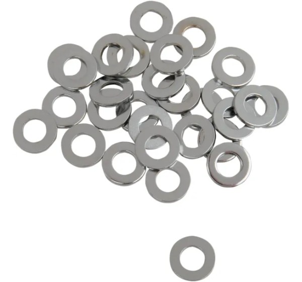 GARDNER-WESTCOTT Distanzstücke - WASHER 1/4 AN CHR 30PK