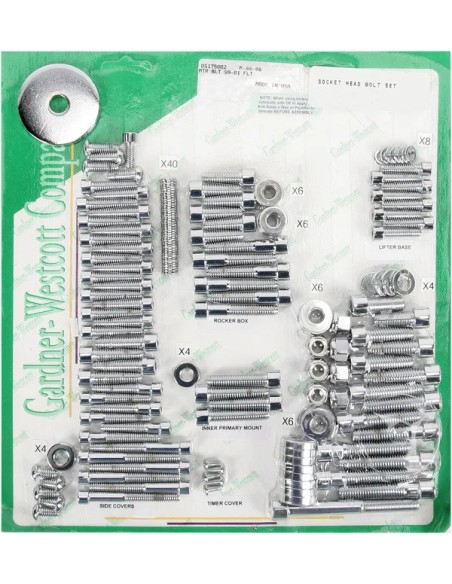 GARDNER-WESTCOTT Montagematerial & Zubehör für Harley Davidson FLHR 1450 1999-2006