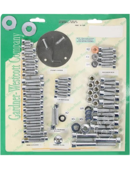 GARDNER-WESTCOTT Montagematerial & Zubehör für Harley Davidson FLHTC 1340 1984-1986