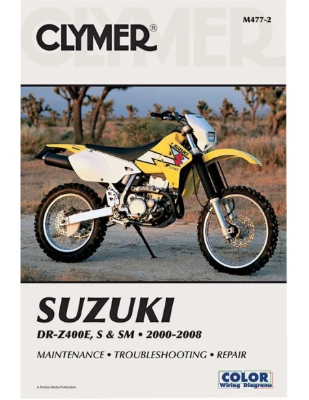 CLYMER Handbücher für SUZUKI DR-Z 400 S 2000-2012