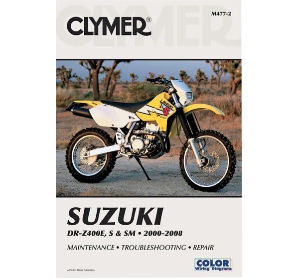 CLYMER Handbücher für SUZUKI DR-Z 400 S 2000-2012