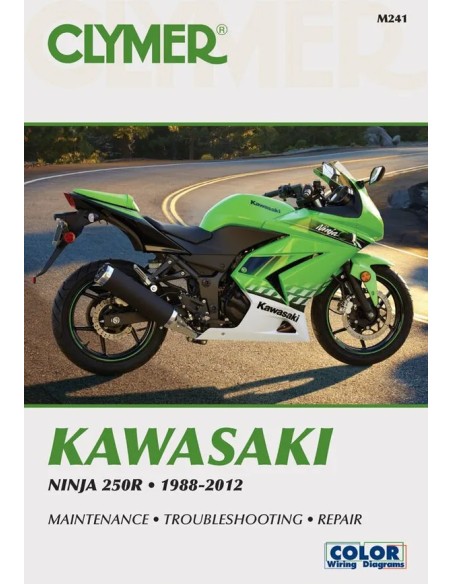 CLYMER Handbücher für KAWASAKI EX 250 R 1986-2012
