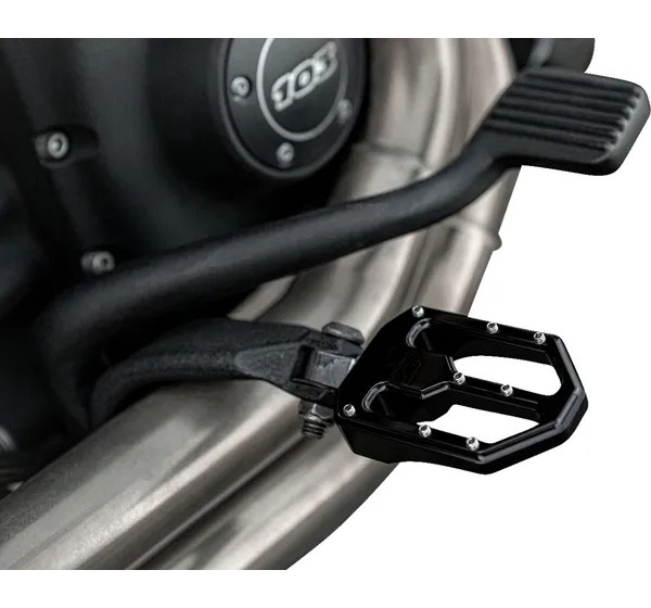 PRO-ONE PERF.MFG. Fußrasten - PEG BLK MOTO V1 MALE MNT