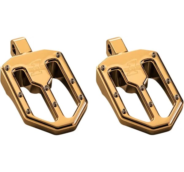 PRO-ONE PERF.MFG. Fußrasten - PEG GOLD MOTO V1 MALE MNT