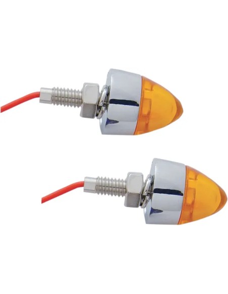 PRO-ONE PERF.MFG. Blinker - LIGHT MRKR MINI BULET AMB
