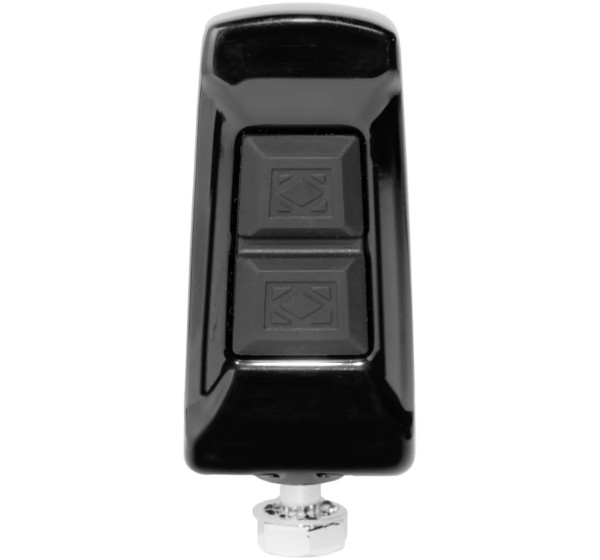 KURYAKYN Schalthebel & -rasten - SHIFT PEG - ENYGMA - BLACK