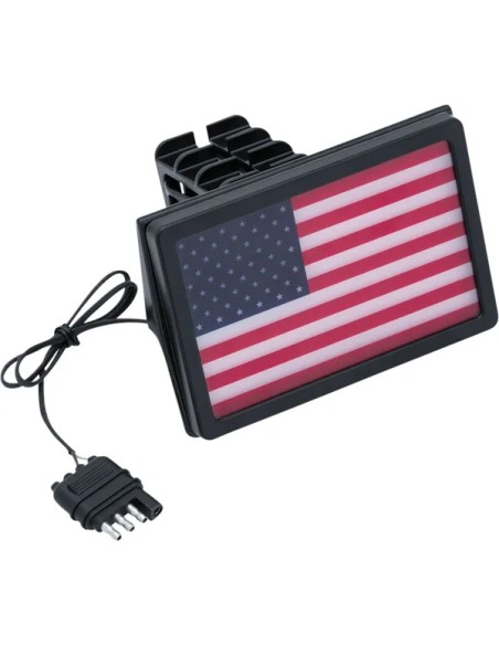 KURYAKYN Rück- und Bremslichter - COVER REC HITCH LED FLAG