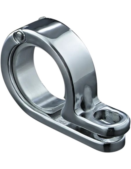 KURYAKYN Montagematerial & Zubehör - CLAMP - P SHAPE 1 1/2 - CHROME