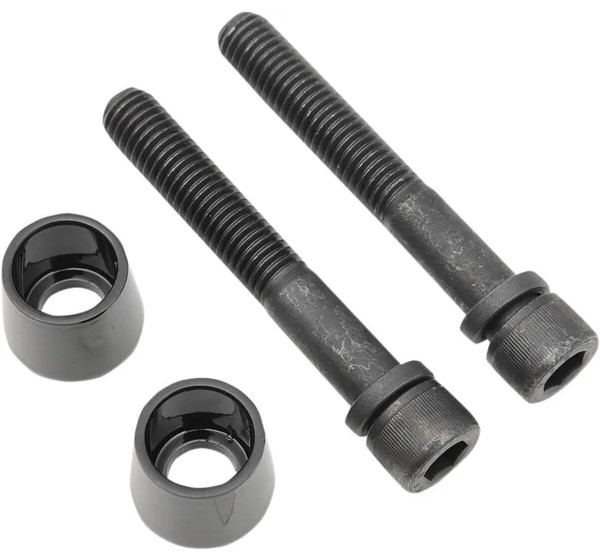 LA CHOPPERS Risers - BOLT RISER&CONE 1/2-13 BK