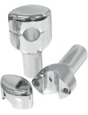 Hefty Smooth Lenkererhöhungen für 1-1/4" Lenker