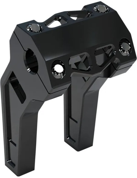 LA CHOPPERS Risers - RISER 1 W/PB 6 BLK ANO