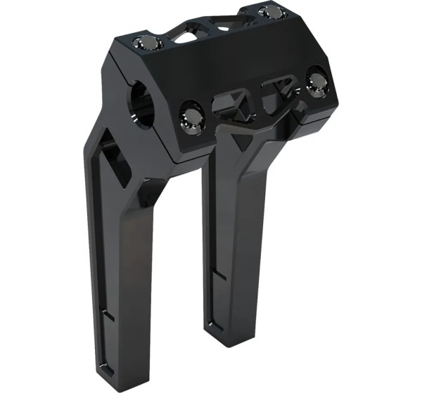 LA CHOPPERS Risers - RISER 1 W/PB 8 BLK ANO
