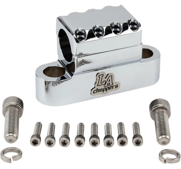 LA CHOPPERS Montagematerial & Zubehör - CLAMP KAGE FIGHTER CHROME