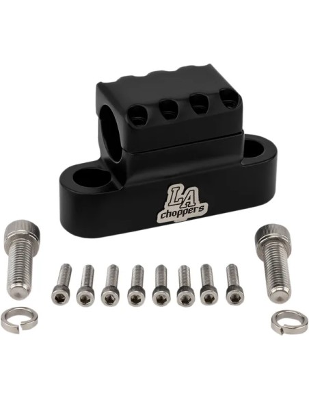 LA CHOPPERS Montagematerial & Zubehör - CLAMP KAGE FIGHTER F BK