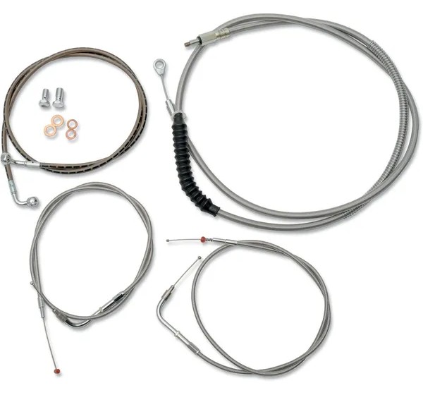 LA CHOPPERS Bowdenzüge für Harley Davidson FXST 1450 2000-2006