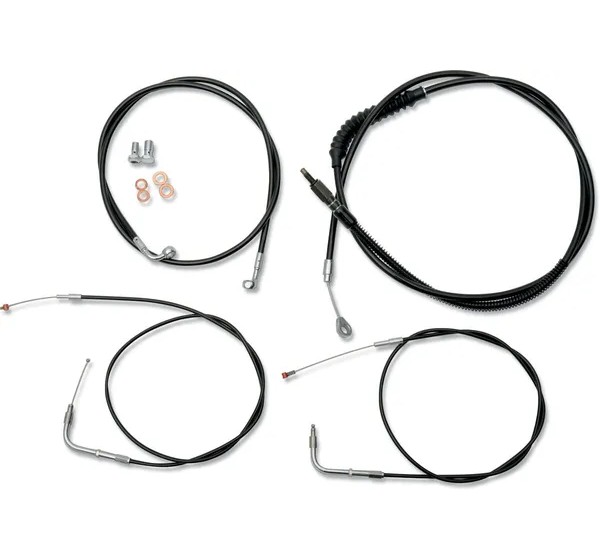 LA CHOPPERS Bowdenzüge für Harley Davidson FXST 1450 2000-2006