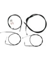 Standard Schwarz Vinyl Lenkerzug/Bremsleitung Kit