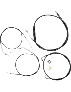 Standard Schwarz Vinyl Lenkerzug/Bremsleitung Kit