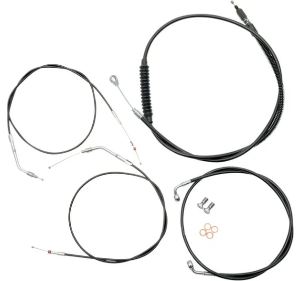 LA CHOPPERS Bowdenzüge für Harley Davidson XL 883 N 2009-2022