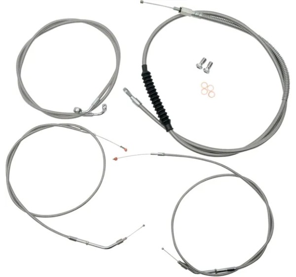 LA CHOPPERS Bowdenzüge für Harley Davidson XL 1200 C 2004-2006