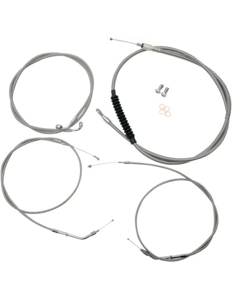 LA CHOPPERS Bowdenzüge für Harley Davidson XLH 883 1996-2003