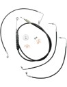 Standard Schwarz Vinyl Lenkerzug/Bremsleitung Kit