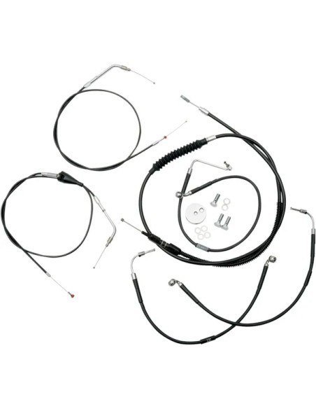 LA CHOPPERS Bowdenzüge für Harley Davidson FLHR 1450 1999-2006