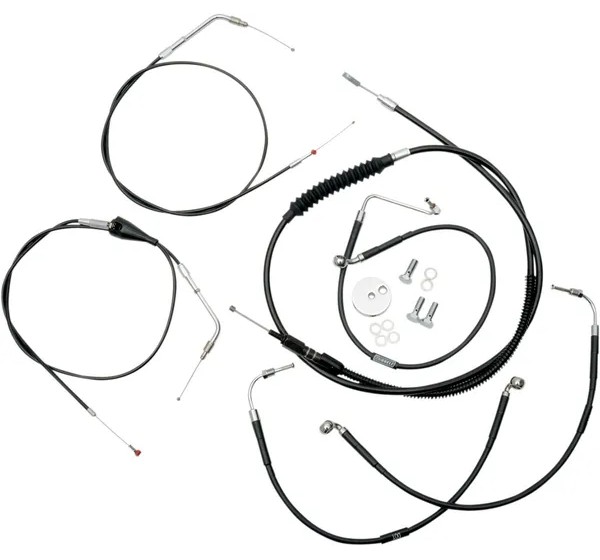 LA CHOPPERS Bowdenzüge für Harley Davidson FLHR 1450 1999-2006
