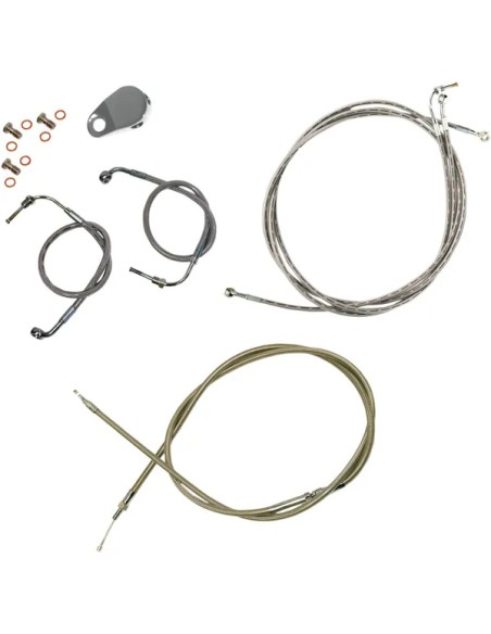 LA CHOPPERS Bowdenzüge für Harley Davidson FLTRU 1690 ABS 2011-2013
