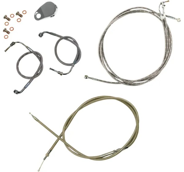 LA CHOPPERS Bowdenzüge für Harley Davidson FLTRU 1690 ABS 2011-2013