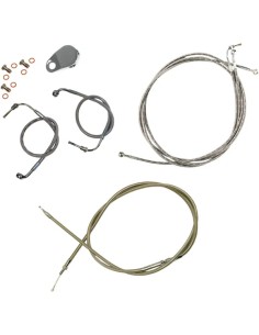 Standard Edelstahl-ummanteltes Lenkerzug-/Bremsleitungskit