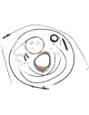 Komplettes Schwarzes Vinyl-Geflochtenes...