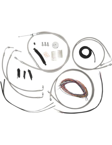 LA CHOPPERS Bowdenzüge für Harley Davidson FLHTCUTG 1690 2009-2013