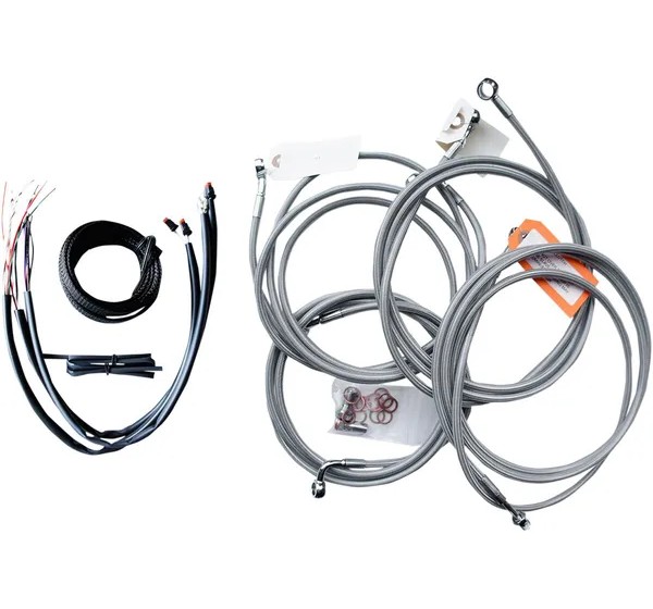 LA CHOPPERS Bowdenzüge für Harley Davidson FLHTCU 1690 ABS 2014-2016