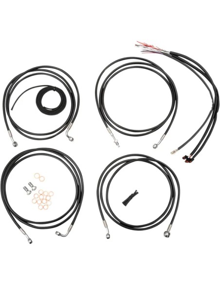 LA CHOPPERS Bowdenzüge für Harley Davidson FLHTCU 1690 ABS 2014-2016