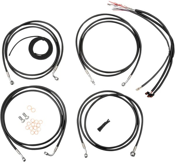 LA CHOPPERS Bowdenzüge für Harley Davidson FLHTCU 1690 ABS 2014-2016