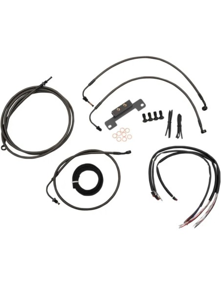 LA CHOPPERS Bowdenzüge für Harley Davidson FLHX 1690 2014-2015
