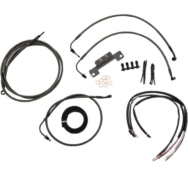 LA CHOPPERS Bowdenzüge für Harley Davidson FLHX 1690 2014-2015