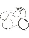 Standard Midnight geflochtenes Lenker-/Bremsleitungs-Kit