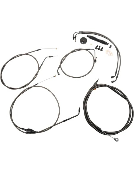 LA CHOPPERS Bowdenzüge für Harley Davidson FLHR 1450 1999-2006