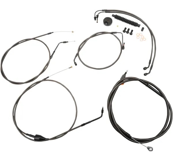 LA CHOPPERS Bowdenzüge für Harley Davidson FLHR 1450 1999-2006