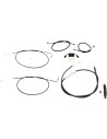 Standard Schwarz Vinyl Lenkerzug/Bremsleitung Kit